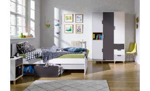 Studentský pokoj Beluga (vzorová sestava A)