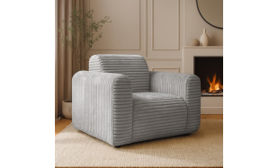 Křeslo PUERTO z manšestrové látky s výběrem barvy