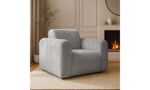 Křeslo PUERTO z manšestrové látky s výběrem barvy