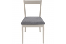 2x čalouněná židle MODEN s dřevěnými nohami