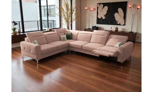 Luxusní sedací souprava Rindo max RELAX, Aragon 62