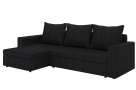 Moderní rohová sedačka Horde, černá