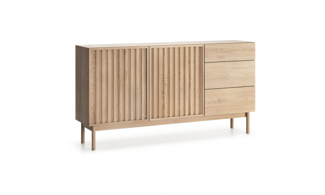 Komoda se 3 zásuvkami a 2 dvířky SAPPORO