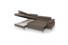 Rohová pohovka s funkcí spaní a s výběrem potahu MELLOW
