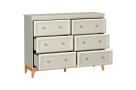 Komoda CHARLOTT se 6 zásuvkami