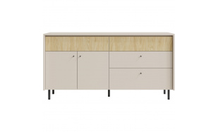 Komoda se 4 zásuvkami a 2 dvířky MONAKO