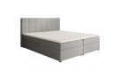 Dvoulůžková postel s úložným prostorem TOPIQ s výběrem velikosti a potahu!