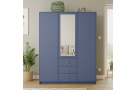 Šatní skříň se 3 dveřmi a zrcadlem SOLEA LUX