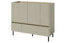 Komoda se 2 zásuvkami a 3 dvířky LICO