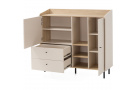 Komoda se 2 dvířky a 2 zásuvkami ALEX