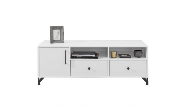 TV stolek s 1 dvířky a 2 zásuvkami BERGO