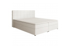 Dvoulůžková postel s úložným prostorem TOPIQ s výběrem velikosti a potahu!