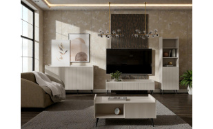 Moderní bytový nábytek Severa sestava B, kašmírová