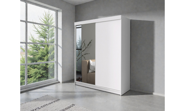 Šatní skřín Teide 150cm, bílá 