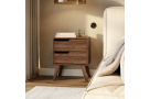 Noční stolek NOREL se 2 zásuvkami