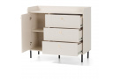 Komoda se 3 zásuvkami a 1 dvířky GLORIA