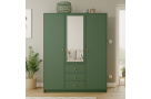Šatní skříň se 3 dveřmi a zrcadlem SOLEA LUX