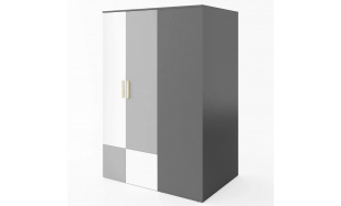 Rohový otočný šatník bez zrcadla POK 130 cm