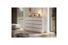 Komoda s osmi zásuvkami LINDA s výběrem dekoru