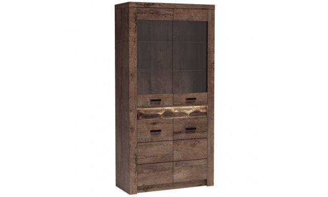 Velká vitrína se 4 dvířky POLIS