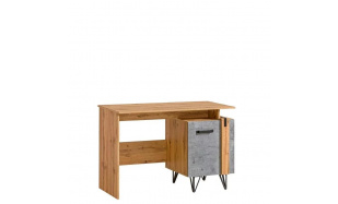 Psací stůl Speziale 9, dub votan/beton