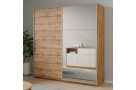 Šatní skříň ROSSA s posuvnými dveřmi a zrcadlem