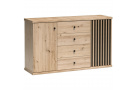 Komoda se 4 zásuvkami a 2 dvířky CAYA