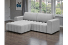 Kvalitní rohová sedačka Ariana, šedá