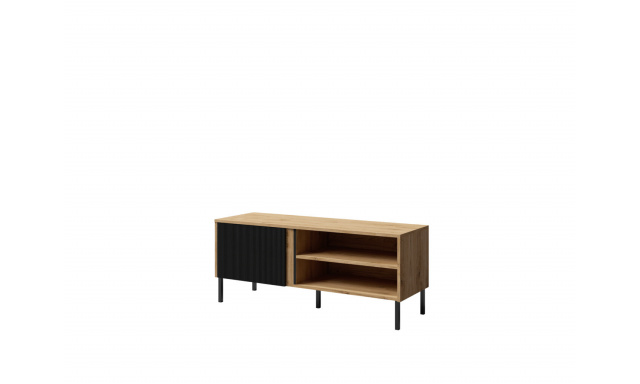 TV stolek Dexter 7, dub/černá