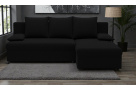 Moderní rohová sedačka Terosa, černá
