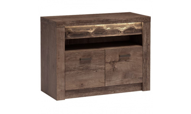 Malá TV skříňka se 2 dvířky POLIS