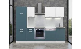 Kompletní kuchynská linka Alena 270cm, skagerak/bílá