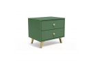 Noční stolek SOLEA LUX se 2 zásuvkami