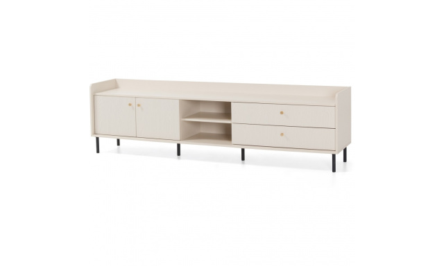 TV stolek se 2 zásuvkami a 2 dvířky GLORIA