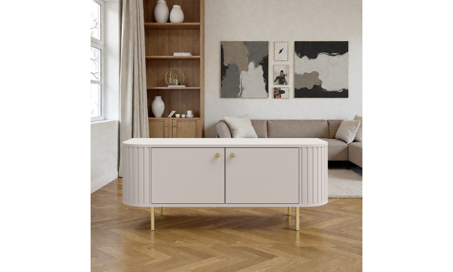 Designový TV stolek Ariel 1, písková