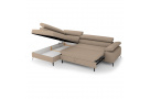 Rohová pohovka s funkcí spaní a s výběrem potahu MELLOW