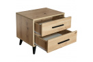 Noční stolek KAVO se 2 zásuvkami