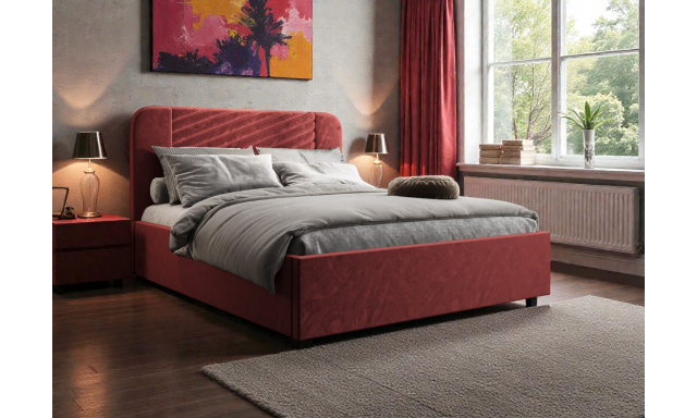 Kvalitní manželská postel Trango 200x200cm, Magic velvet 2231