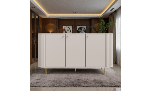 Designová komoda Ariel 2, písková