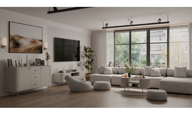 Designový bytový nábytek Ariel C, písková 