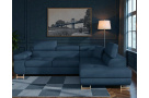 Kvalitní rohová sedačka Bergen, modrá
