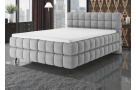Boxspring postel Monaco 180x200cm, šedá