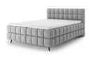 Boxspring postel Monaco 180x200cm, šedá