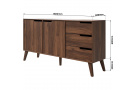 Komoda se 3 zásuvkami a 2 dvířky NOREL