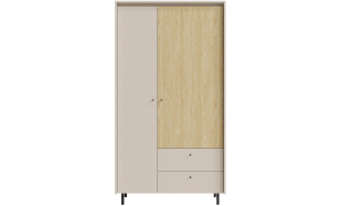 Šatní skříň se 2 zásuvkami a 2 dveřmi MONAKO