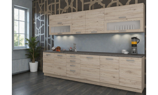 Moderní kuchynská linka Provence 260cm