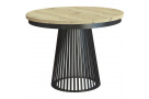 Kulatý stůl s kovovými nohami LUMI