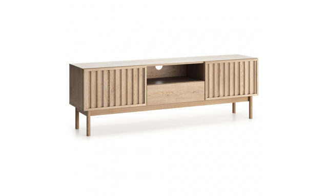 TV stolek se 2 dvířky a zásuvkou SAPPORO