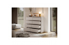 Komoda s osmi zásuvkami LINDA s výběrem dekoru