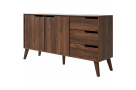 Komoda se 3 zásuvkami a 2 dvířky NOREL